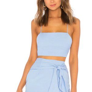 Milah Wrap Skirt Set superdown (Revolve)